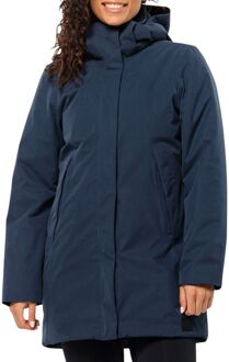 Jack Wolfskin Salier Coat Parka Dames Blauw - L