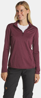 Jack Wolfskin Sky Thermal HZ Thermoshirt Dames Rood - XS