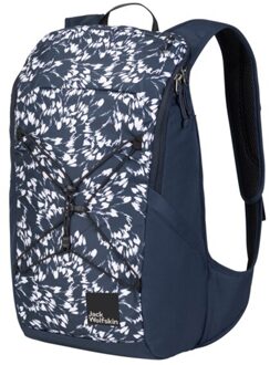 Jack Wolfskin Sooneck LEAVES night blue backpack Blauw - H 45 x B 28 x D 23