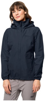 Jack Wolfskin Stormy Point 2L Jkt W Blauw - L