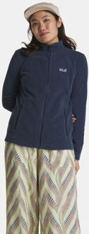 Jack Wolfskin Taunus 100 FZ Fleecevest Dames Blauw - M