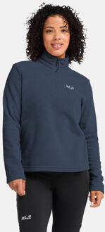 Jack Wolfskin Taunus 100 HZ Fleecetrui Dames Blauw - S