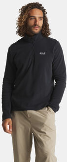 Jack Wolfskin Taunus 100 HZ Fleecetrui Zwart - XL