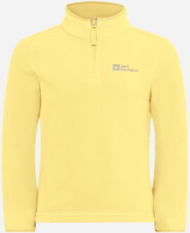 Jack Wolfskin Taunus Halfzip Fleecetrui Junior Geel - 140