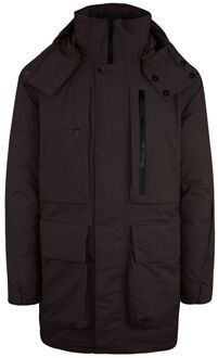 Jack Wolfskin Tech Lab heren donkerbruin parka jack Donker Bruin - M
