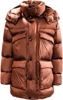 Jack Wolfskin Tech Lab Upper East Heren Bruine Pufferjas - maat M