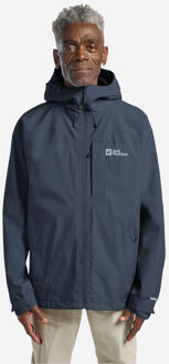 Jack Wolfskin Tempest 2L Hardshell Jas Blauw - XL
