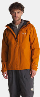 Jack Wolfskin Tempest 2L Hardshell Jas Bruin - S