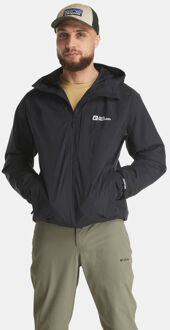 Jack Wolfskin Tempest 2L Hardshell Jas Zwart - XL