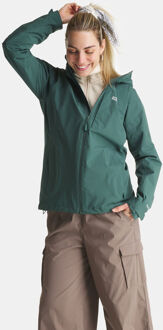 Jack Wolfskin Tempest 2L Regenjas Dames Groen - M