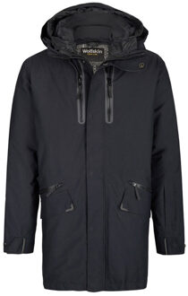 Jack Wolfskin Texapore The Shoreditch Heren Zwarte Jas - maat L