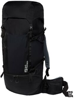 Jack Wolfskin Trailflair M 50 S-L black backpack Zwart - H 76 x B 35 x D 32 cm
