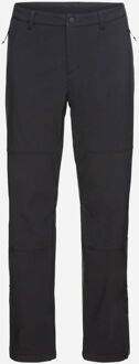 Jack Wolfskin Trek Terrain Softshell Broek Zwart - 52 Regular