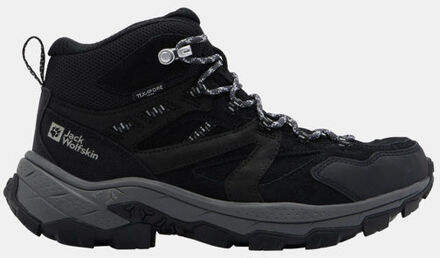 Jack Wolfskin Vojo Tour LT Texapore Mid Wandelschoen Dames Zwart - UK 6.5