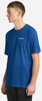 Jack Wolfskin Vonnan Tee Blauw - M