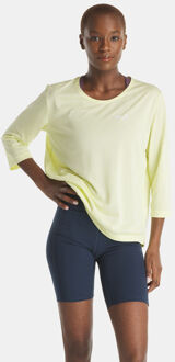 Jack Wolfskin Wildtrail 3 / 4 W T-Shirt Dames Geel - XXL