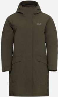 Jack Wolfskin Winterdune 3-In-1 Parka Dames Groen - XL