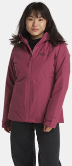 Jack Wolfskin Wisper Ins Winterjas Dames Rood - XL