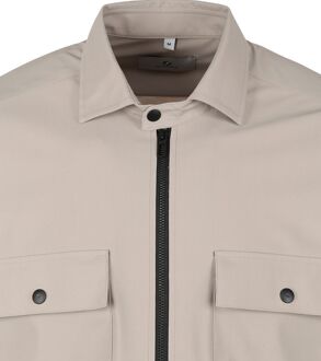 Jacket Shirt Beige - XXL