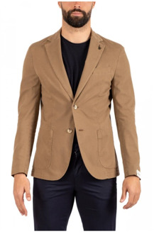 Jackets Paoloni , Brown , Heren - L,M,S