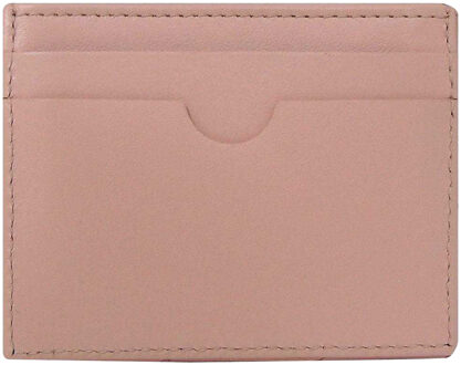 Jackhammer Logo Leren Kaarthouder (Roze) - One Size