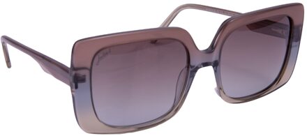 Jackie L Limoges JL-0578B bruin-grijs - bruin polarised TAC - UV400