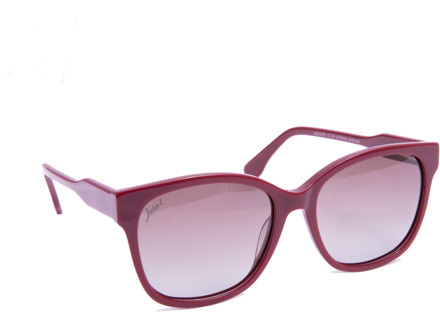 Jackie L Versailles JL-0577A bordeaux - bruin dégradé polarised TAC - UV400