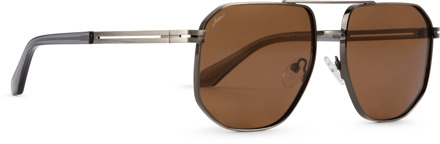 Jackie L ZO-0271B Poitiers Gun Crystal grijs TAC Polarised