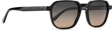 Jackie L ZO-0272B Valence shiny zwart TAC polarised