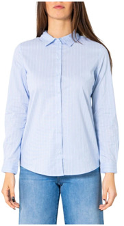 Jacqueline de Yong blouse blauw - 36