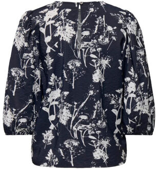 Jacqueline de Yong Camille 3/4 top Veelkleurig - L