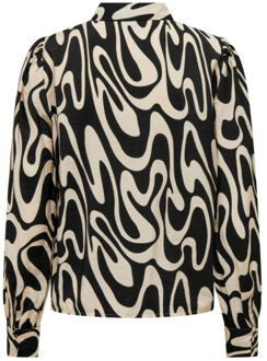 Jacqueline de Yong Camille blouse Veelkleurig - M