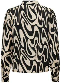 Jacqueline de Yong Camille blouse Veelkleurig - S