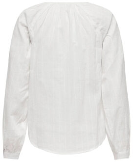 Jacqueline de Yong Carolina l/s v-neck top Veelkleurig - S