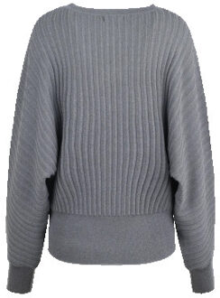 Jacqueline de Yong Edelin trui Grijs - XL