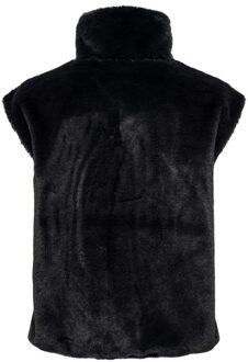 Jacqueline de Yong Esther faux fur waistcoat Veelkleurig - L