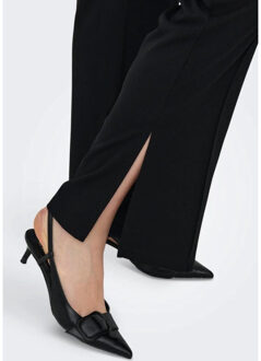 Jacqueline de Yong Geggo split pants Zwart - L