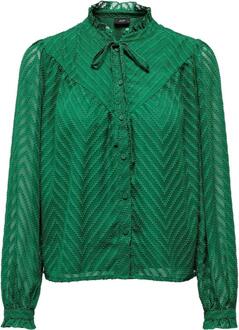 Jacqueline de Yong Gretha blouse Groen - M