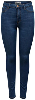 Jacqueline de Yong High waist skinny jeans Blauw - XS