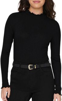 Jacqueline de Yong Italiaanse Factory Outlet Hoodie Jacqueline de Yong , Black , Dames - 2Xl,Xl,Xs