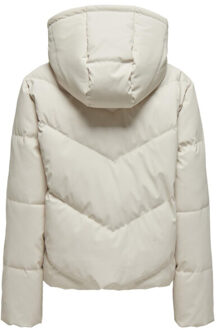 Jacqueline de Yong Jdyarnhem water rep short puffa otw Beige - L