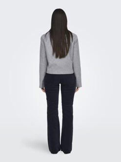 Jacqueline de Yong Jdycallie life short jacket otw hab Grijs