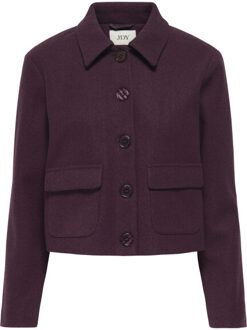 Jacqueline de Yong Jdycallie life short jacket otw hab Paars