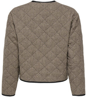 Jacqueline de Yong Jdyemery ls quilted shacket wvn dessin Bruin - M