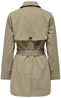 Jacqueline de Yong Jdyisadora trenchcoat otw hab noos taupe Bruin - M