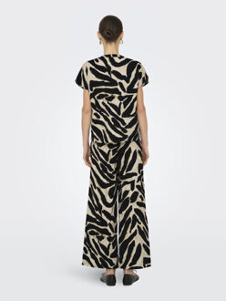 Jacqueline de Yong Jdyjasmine ss top wvn dessin Zwart