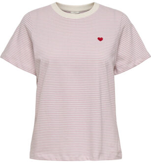 Jacqueline de Yong Jdypisa s/s print top jrs noos - maat L Lila