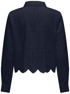 Jacqueline de Yong Jojo l/s anglaise shirt Veelkleurig - M
