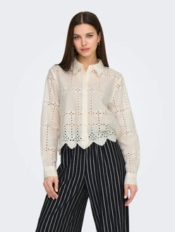Jacqueline de Yong Jojo l/s anglaise shirt Veelkleurig - XL