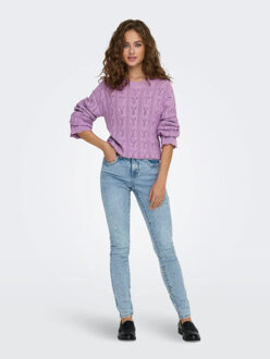 Jacqueline de Yong Marie l/s o-neck Veelkleurig